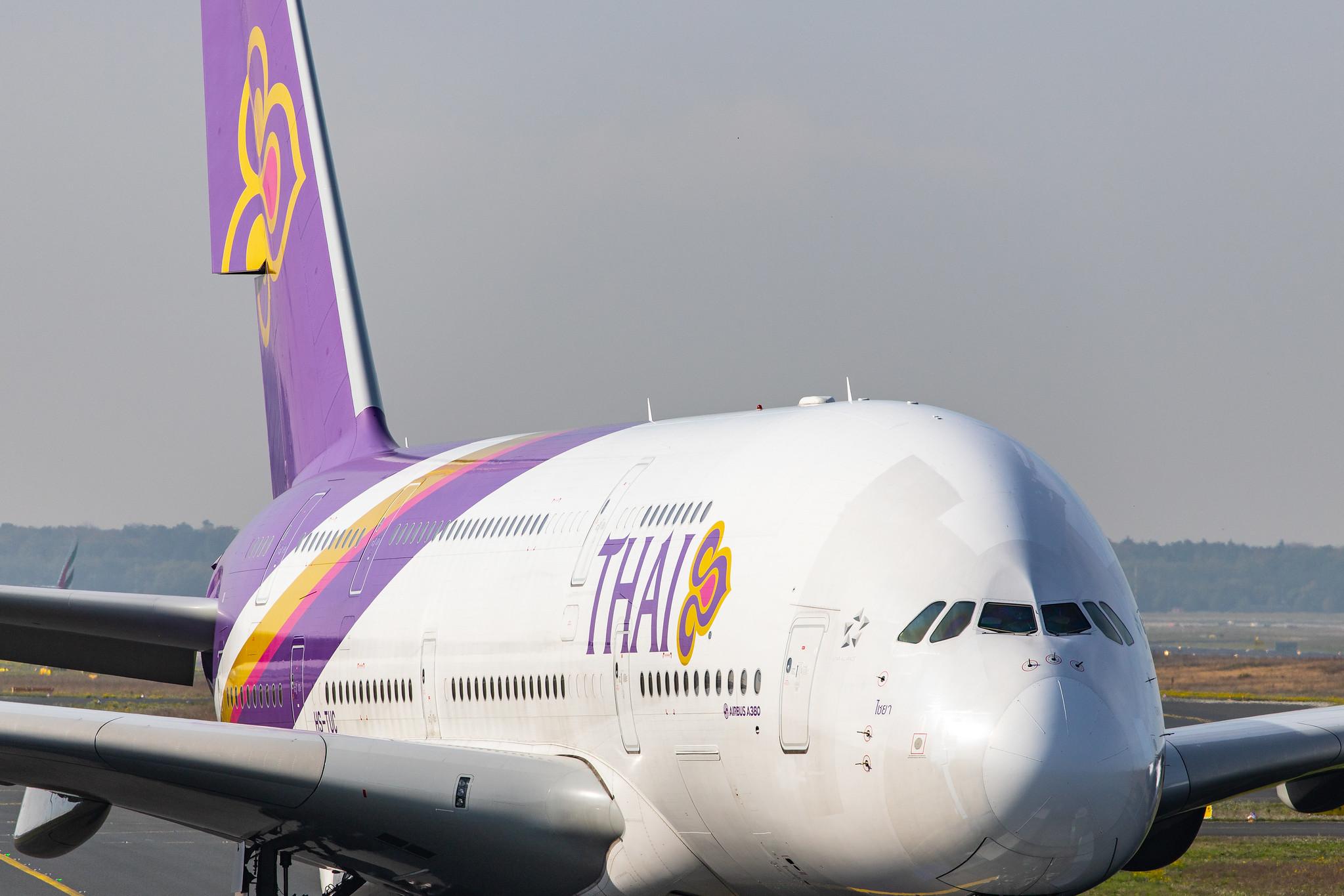Frankfurt Airport: Thai Airways (TG / THA) |  Airbus A380-841 A388 | HS-TUC | MSN 100