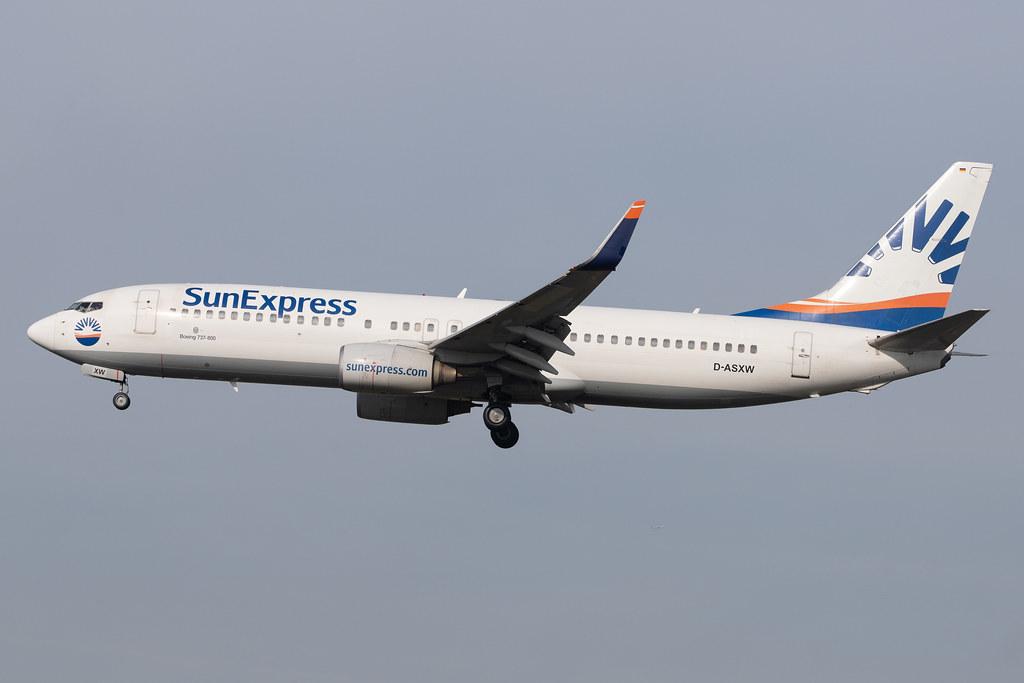 Frankfurt Airport: SunExpress (XQ / SXS) | Operator: SunExpress Deutschland |  Boeing 737-8HC B738 | D-ASXW | MSN 36530