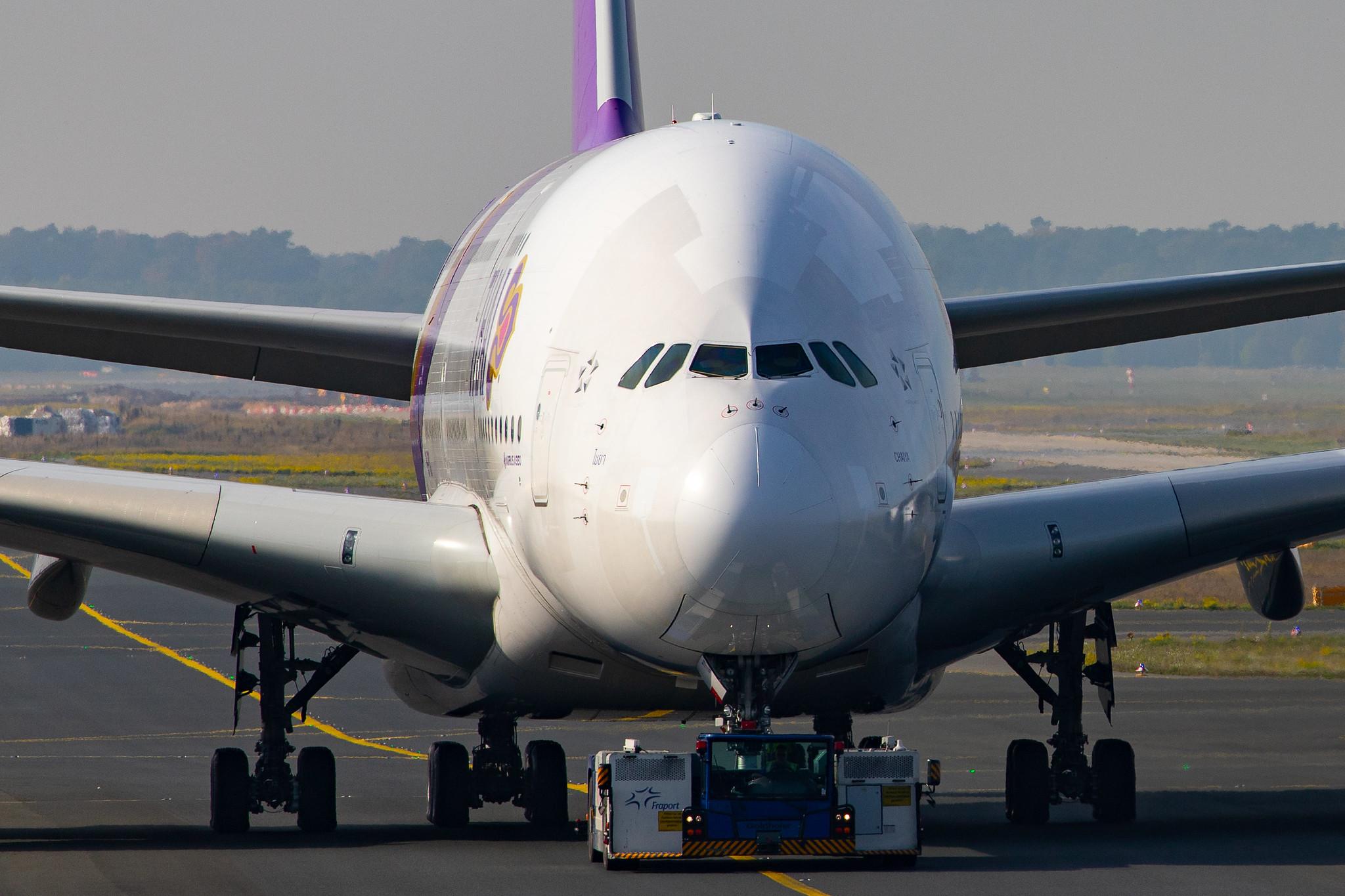 Frankfurt Airport: Thai Airways (TG / THA) |  Airbus A380-841 A388 | HS-TUC | MSN 100