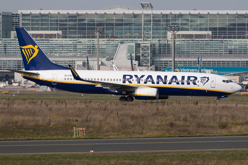 Frankfurt Airport: Ryanair (FR / RYR) |  Boeing 737-8AS B738 | EI-FRY | MSN 44750