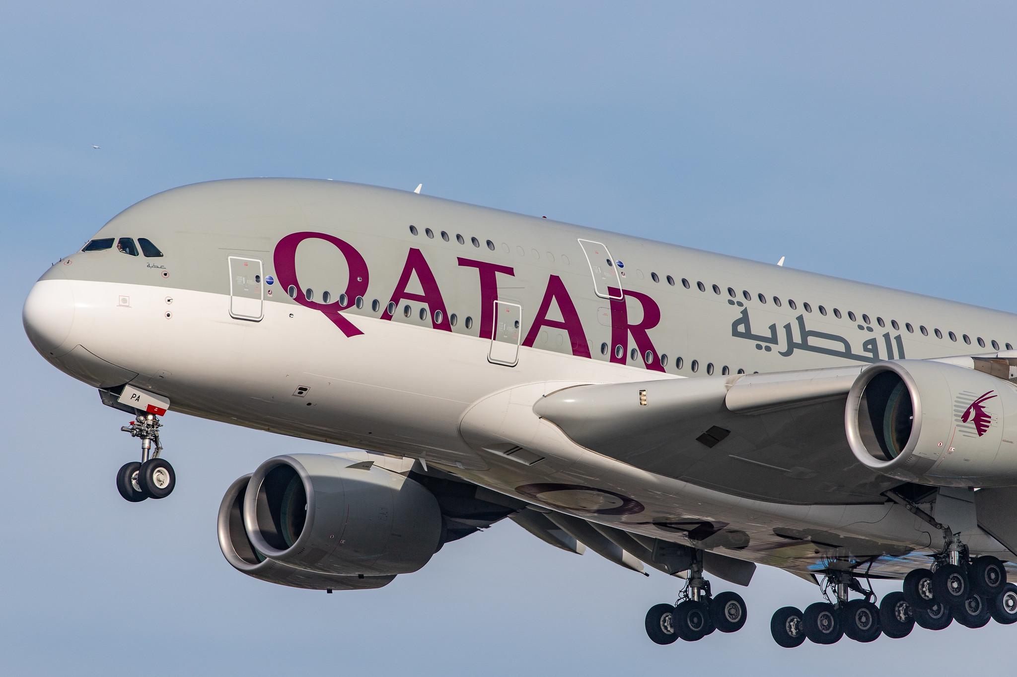 Frankfurt Airport: Qatar Airways (QR / QTR) |  Airbus A380-861 A388 | A7-APA | MSN 137