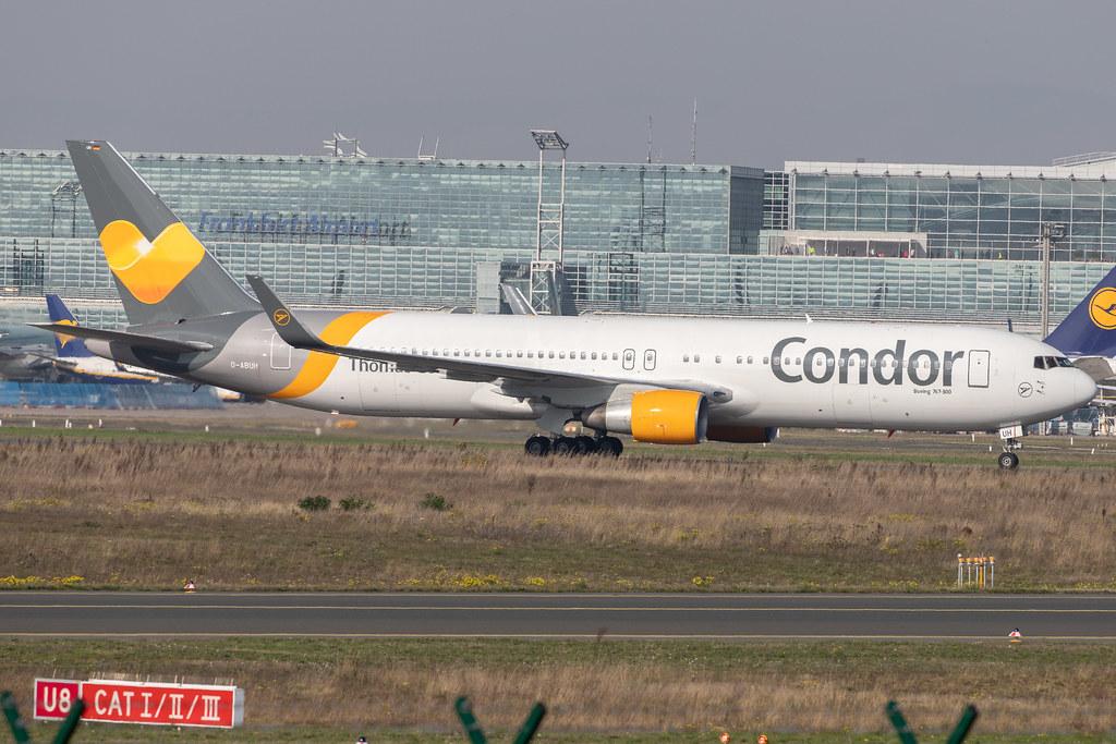 Frankfurt Airport: Condor (DE / CFG) |  Boeing 767-330(ER) B763 | D-ABUH | MSN 26986