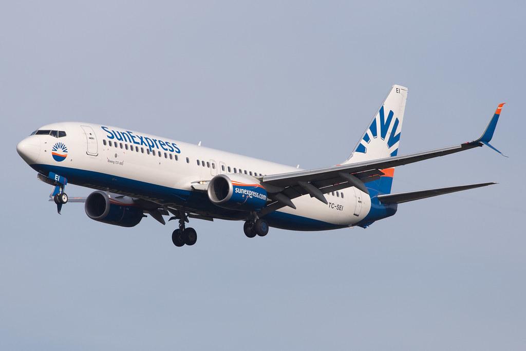 Frankfurt Airport: SunExpress (XQ / SXS) |  Boeing 737-8HC B738 | TC-SEI | MSN 61170