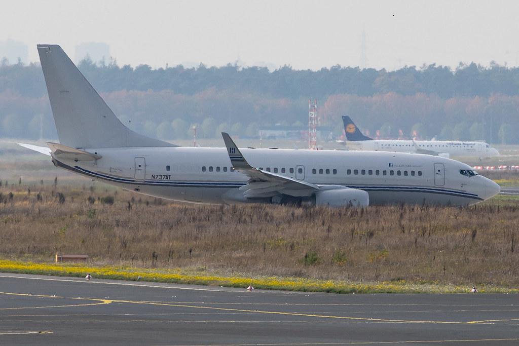 Frankfurt Airport: US Department of Defense |  Boeing 737-7HJ(BBJ) B737 | N737AT | MSN 36756