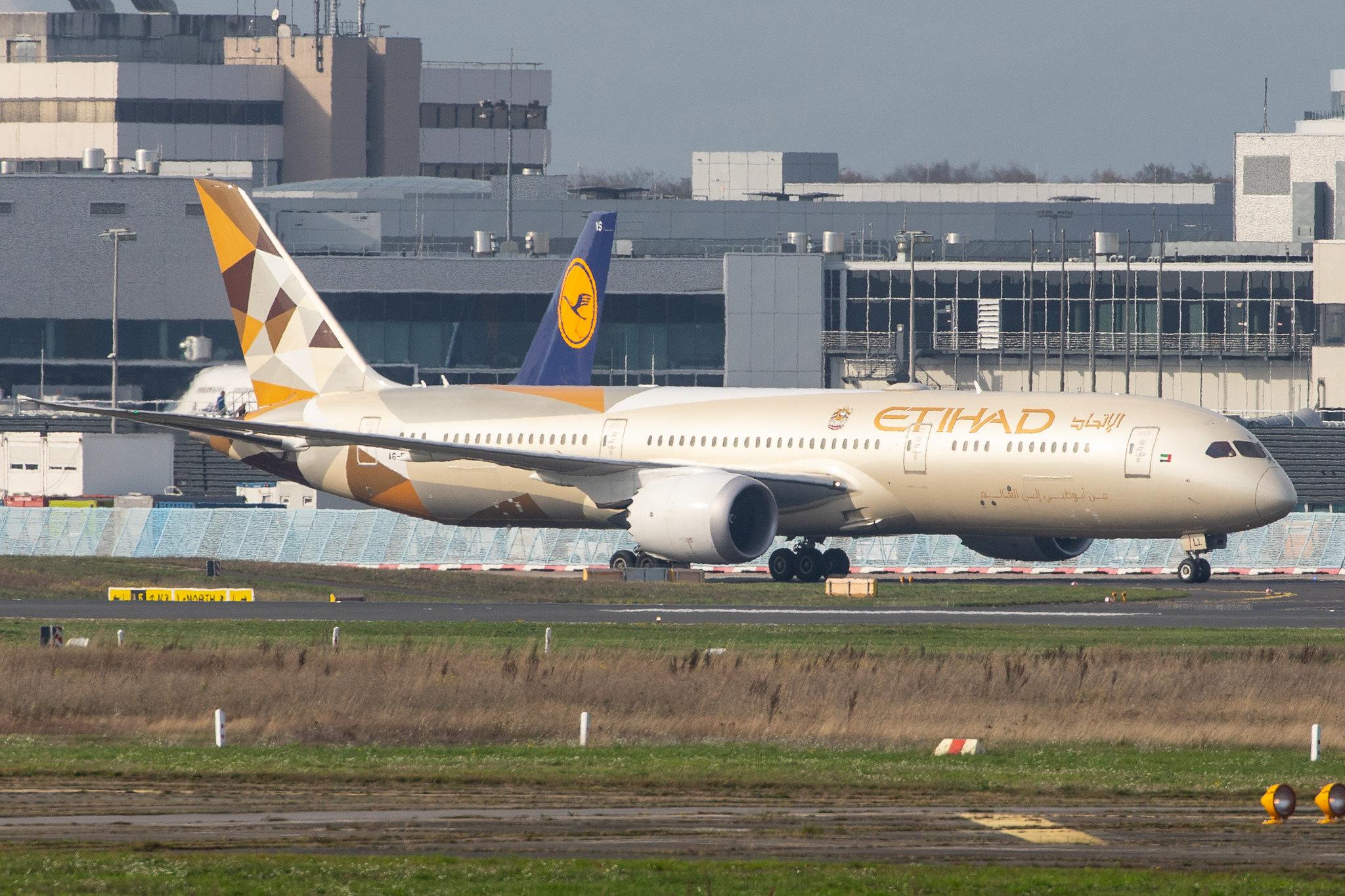 Frankfurt Airport: Etihad Airways (EY / ETD) |  Boeing 787-9 Dreamliner B789 | A6-BLL | MSN 39656