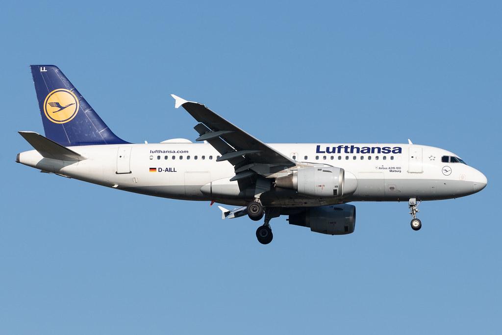 Frankfurt Airport: Lufthansa (LH / DLH) |  Airbus A319-114 A319 | D-AILL | MSN 0689