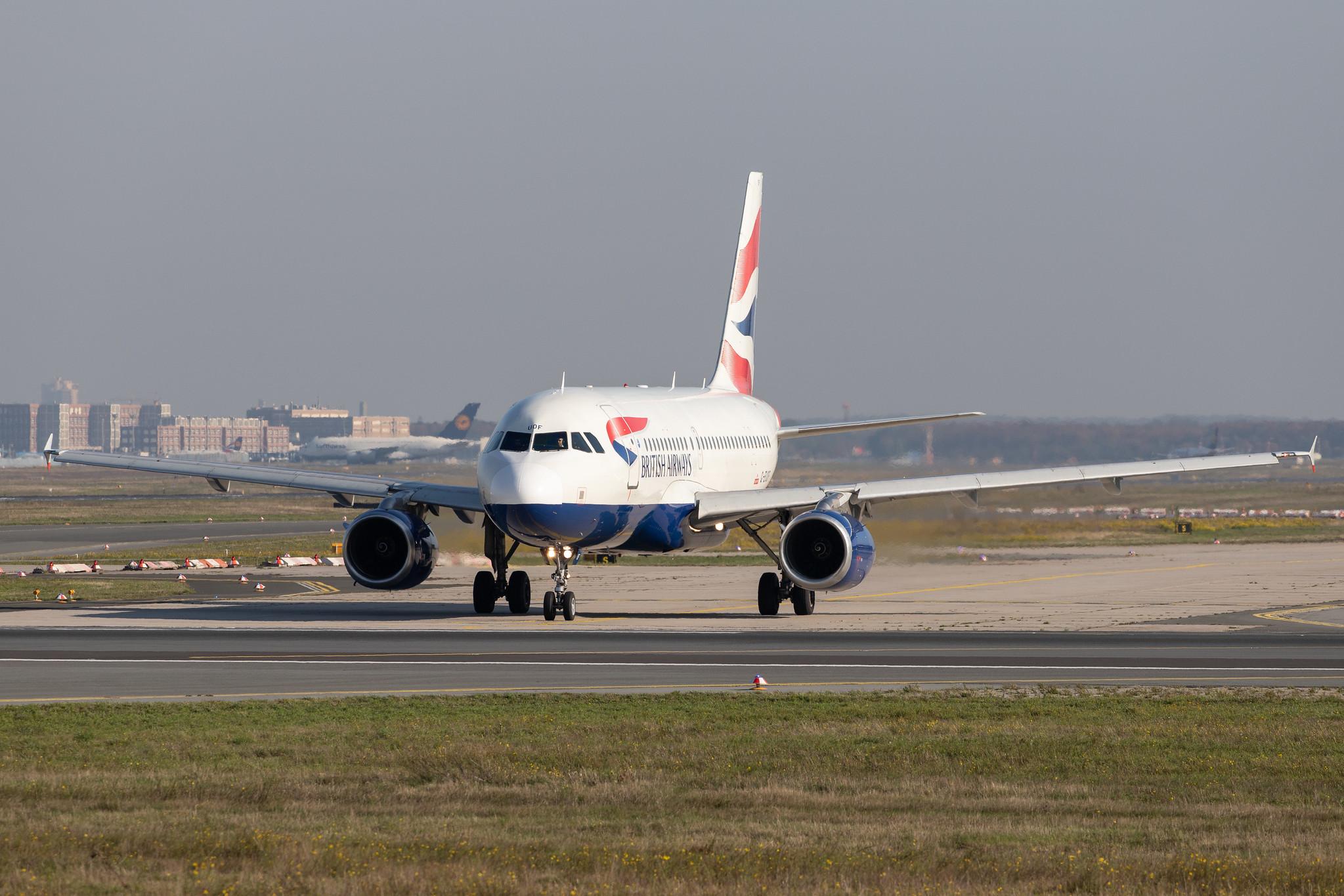 Frankfurt Airport: British Airways (BA / BAW) |  Airbus A319-131 A319 | G-EUOF | MSN 1590