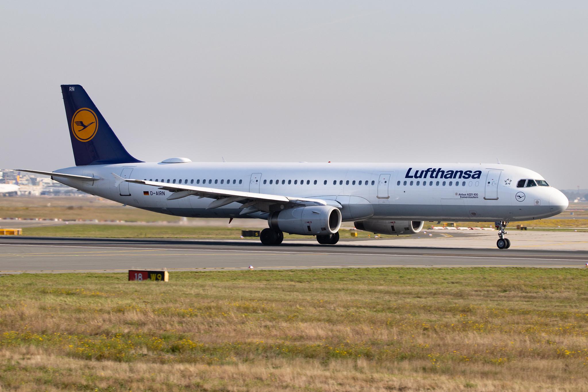 Frankfurt Airport: Lufthansa (LH / DLH) |  Airbus A321-131 A321 | D-AIRN | MSN 0560