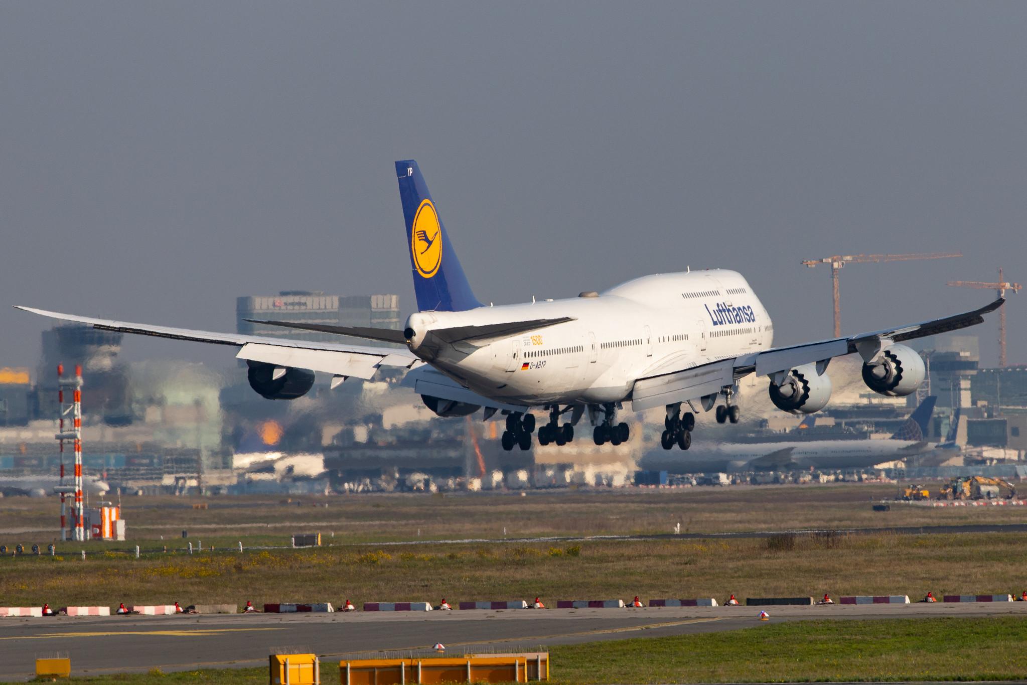 Frankfurt Airport: Lufthansa (LH / DLH) |  Boeing 747-830 B748 | D-ABYP | MSN 37839