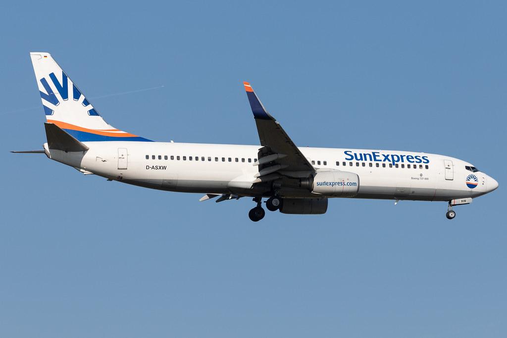 Frankfurt Airport: SunExpress (XQ / SXS) | Operator: SunExpress Deutschland |  Boeing 737-8HC B738 | D-ASXW | MSN 36530