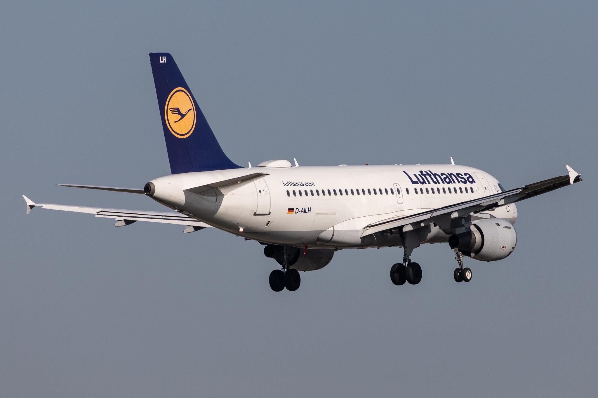 Frankfurt Airport: Lufthansa (LH / DLH) |  Airbus A319-114 A319 | D-AILH | MSN 0641