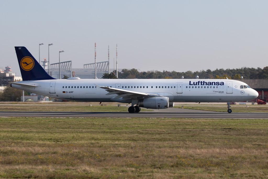 Frankfurt Airport: Lufthansa (LH / DLH) |  Airbus A321-131 A321 | D-AIRF | MSN 0493