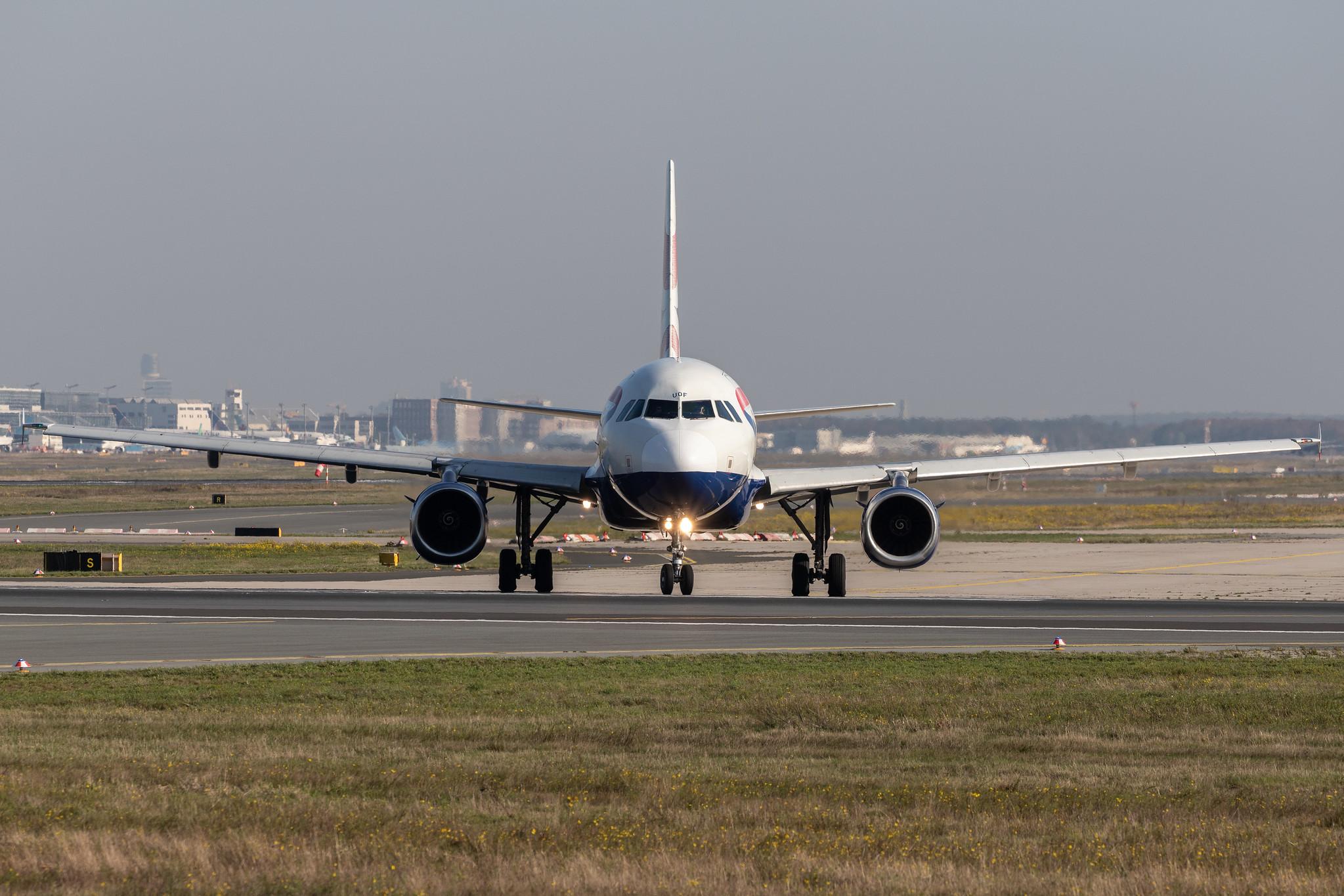 Frankfurt Airport: British Airways (BA / BAW) |  Airbus A319-131 A319 | G-EUOF | MSN 1590
