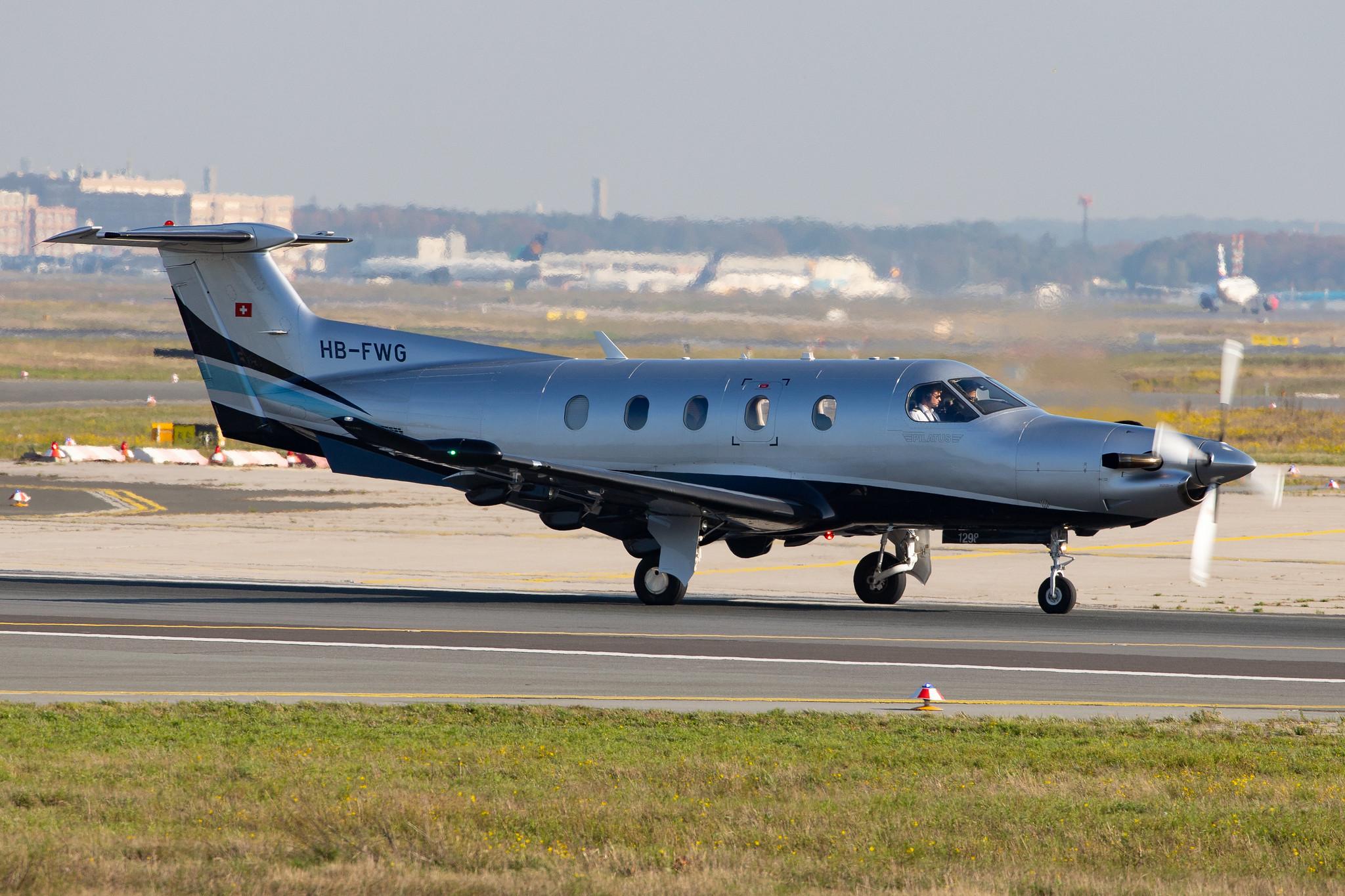 Frankfurt Airport: Private owner |  Pilatus PC-12/47E PC12 | HB-FWG | MSN 1298