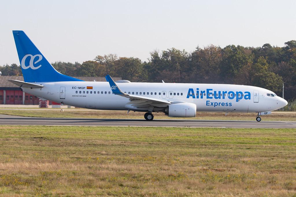 Frankfurt Airport: Air Europa (UX / AEA) | Operator: Air Europa Express |  Boeing 737-85P B738 | EC-MQP | MSN 60588