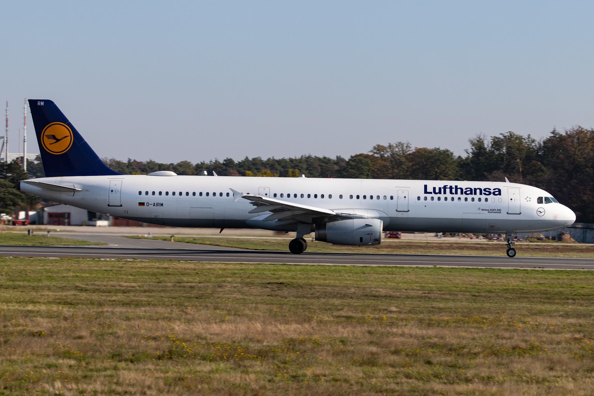 Frankfurt Airport: Lufthansa (LH / DLH) |  Airbus A321-131 A321 | D-AIRM | MSN 0518