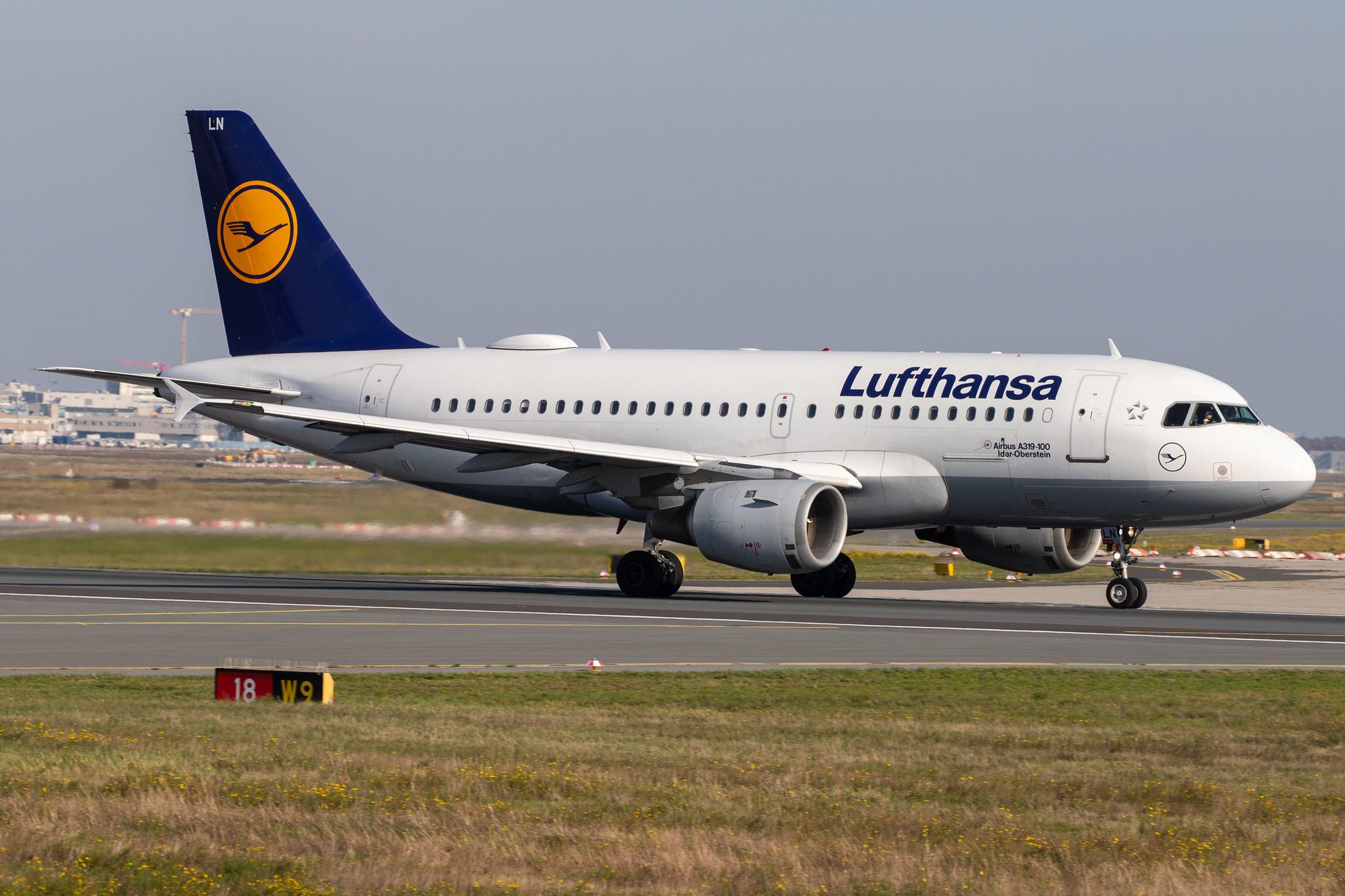 Frankfurt Airport: Lufthansa (LH / DLH) |  Airbus A319-114 A319 | D-AILN | MSN 0700