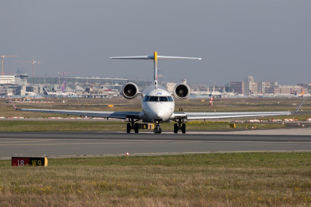 Frankfurt Airport: Iberia Regional (IB / IBE) | Operator: Air Nostrum |  Bombardier CRJ-1000 CRJX | EC-MJO | MSN 19045
