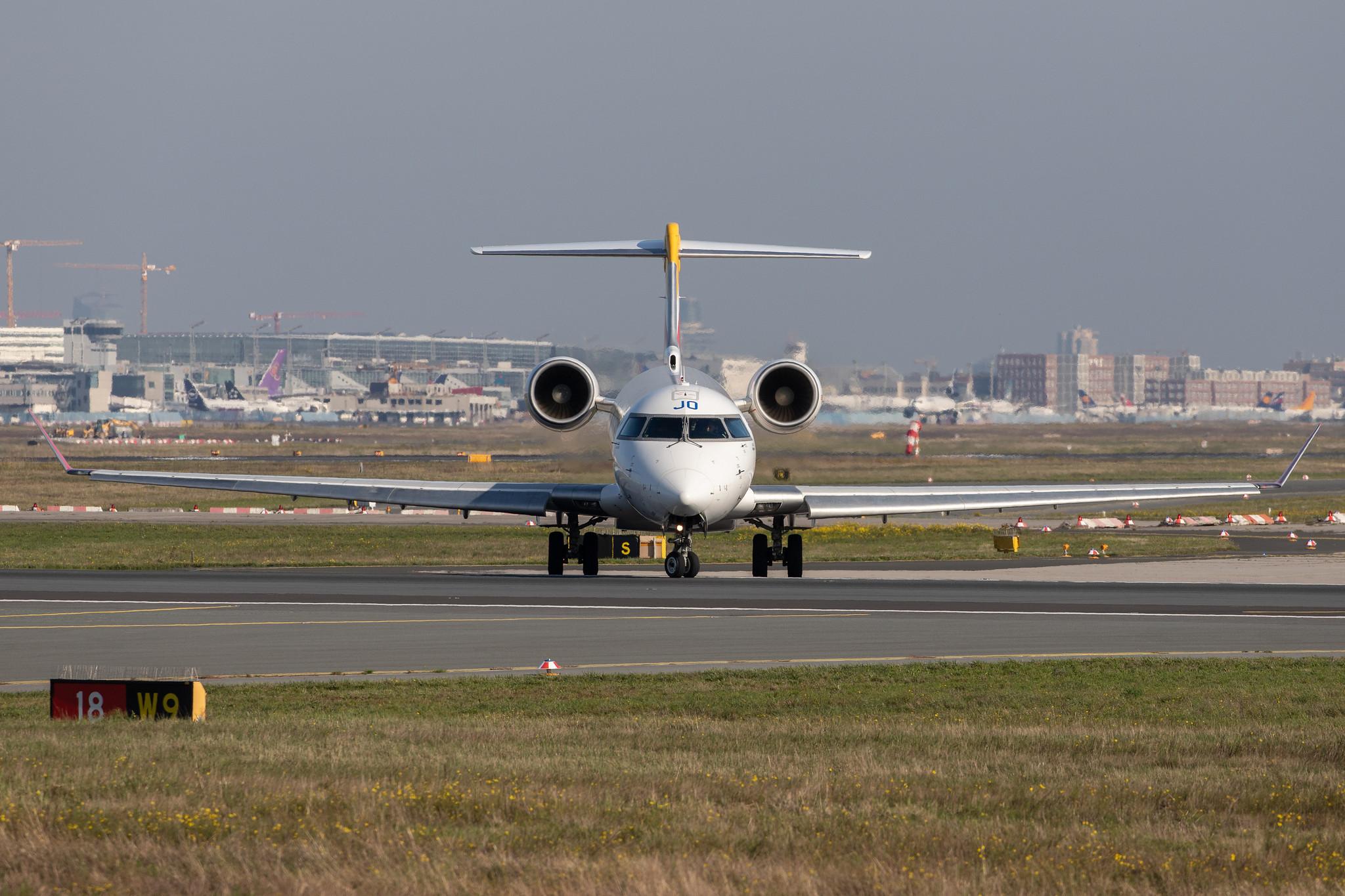 Frankfurt Airport: Iberia Regional (IB / IBE) | Operator: Air Nostrum |  Bombardier CRJ-1000 CRJX | EC-MJO | MSN 19045
