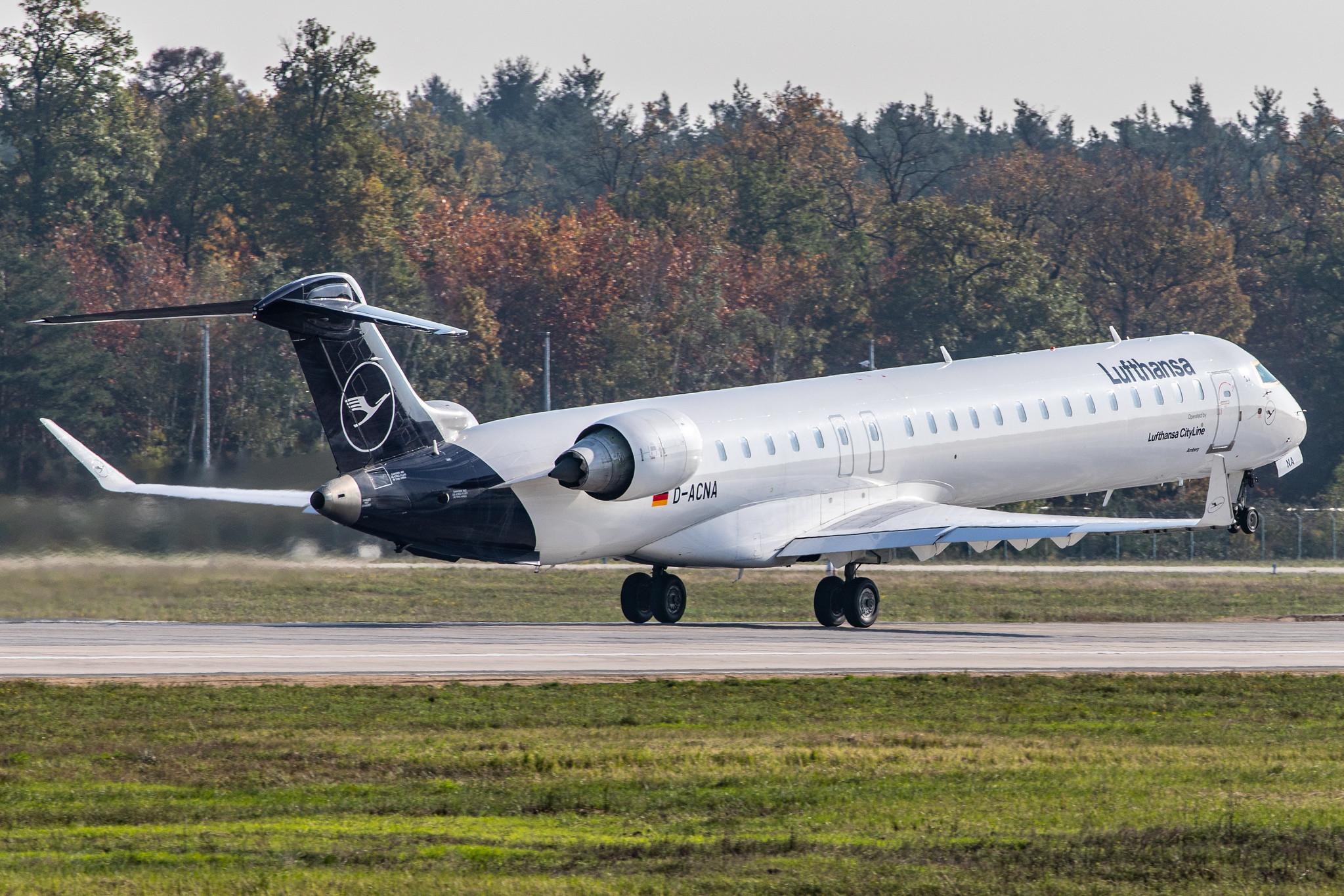 Frankfurt Airport: Lufthansa (LH / DLH) | Operator: Lufthansa CityLine |  Bombardier CRJ-900LR CRJ9 | D-ACNA | MSN 15229