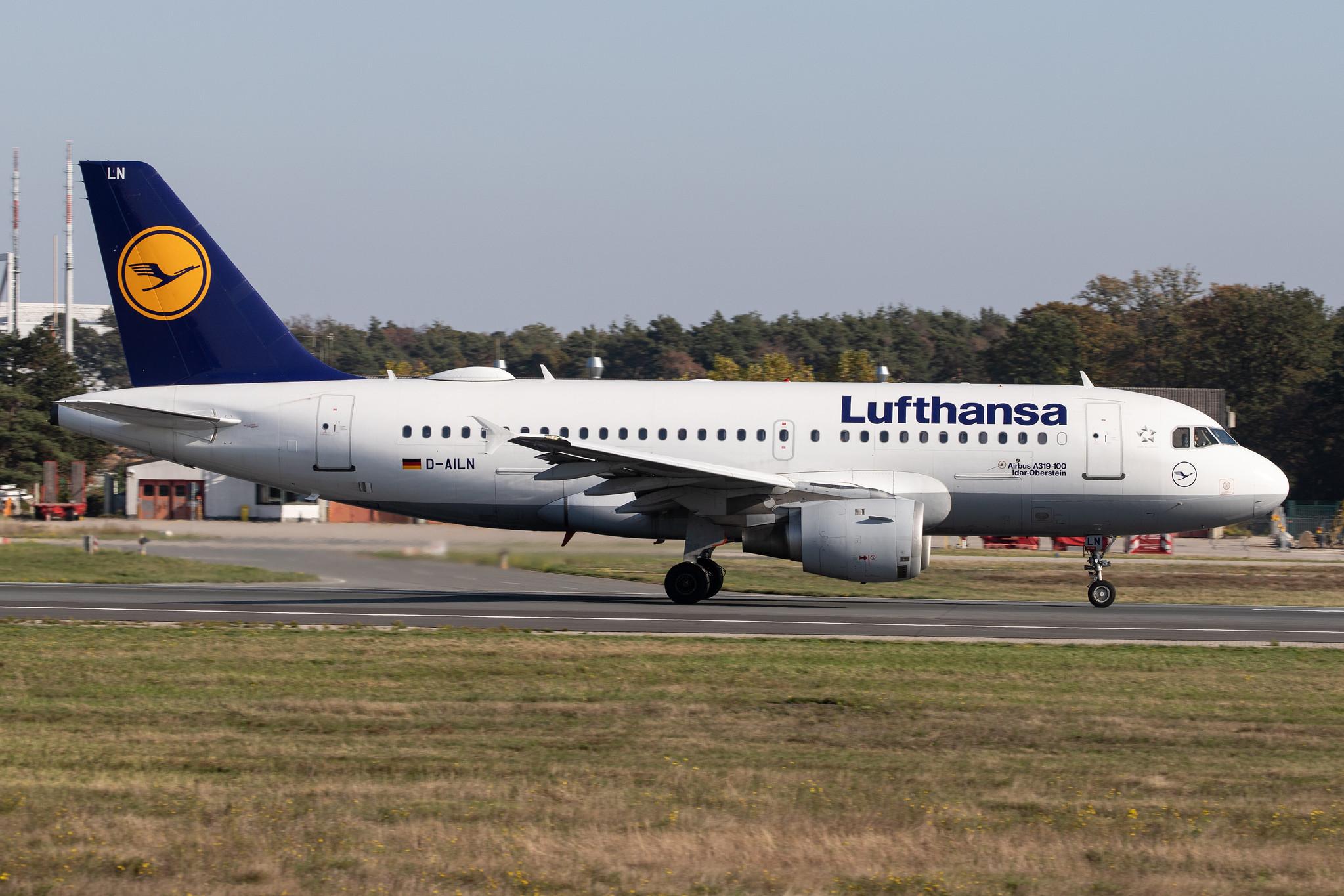 Frankfurt Airport: Lufthansa (LH / DLH) |  Airbus A319-114 A319 | D-AILN | MSN 0700