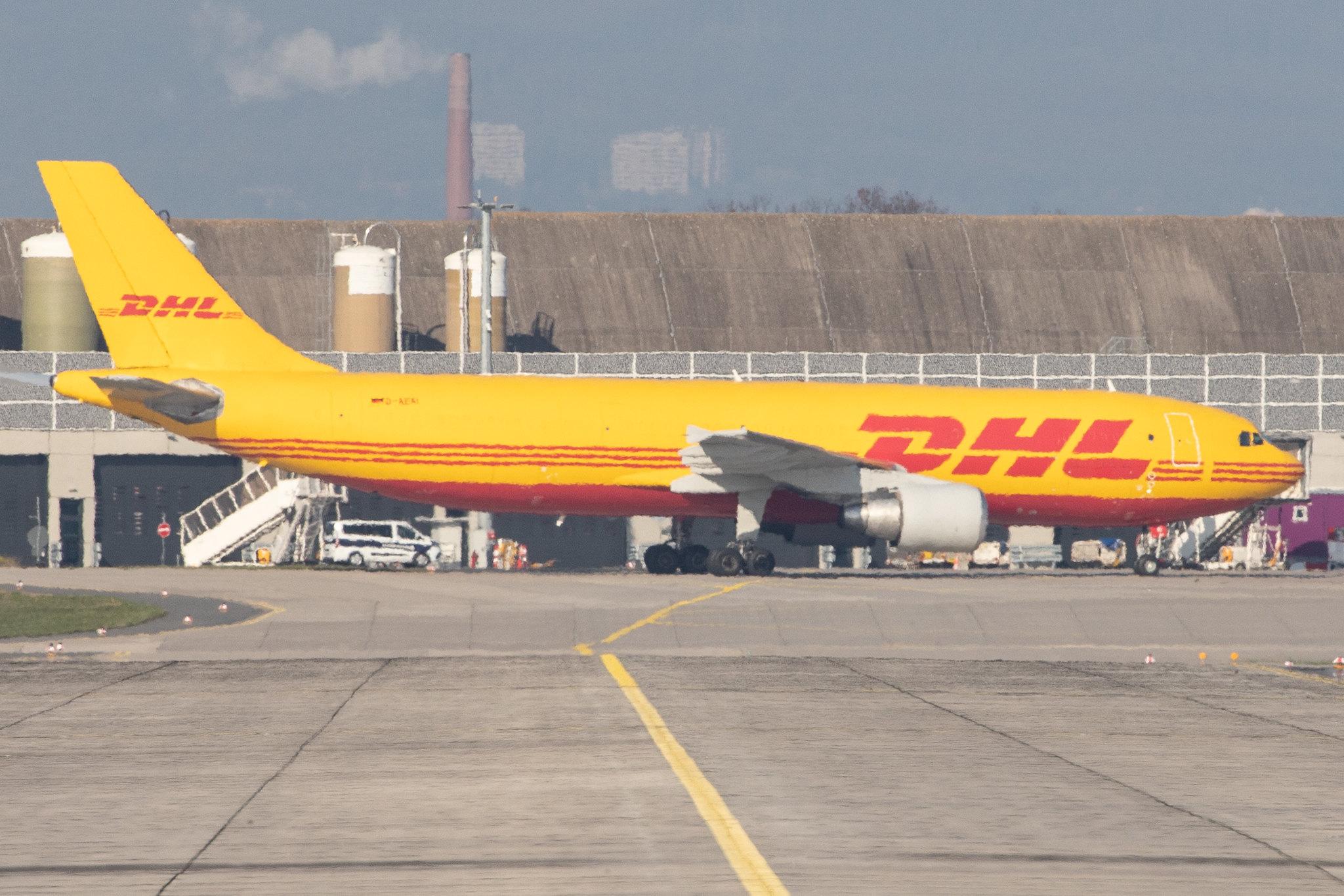 Frankfurt Airport: DHL (D0 / DHK) | Operator: European Air Transport |  Airbus A300B4-622R(F) A306 | D-AEAI | MSN 637