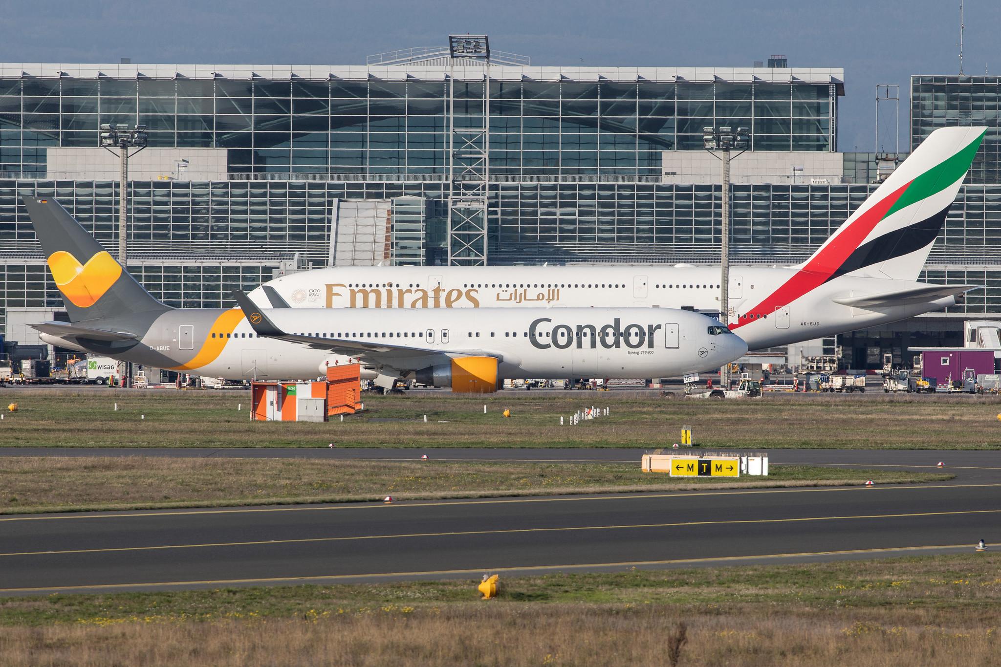 Frankfurt Airport: Emirates (EK / UAE) |  Airbus A380-861 A388 | A6-EUC | MSN 214