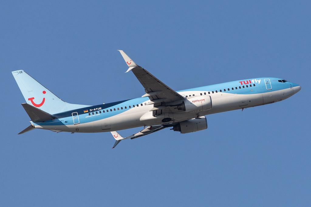 Frankfurt Airport: TUI (X3 / TUI) | Operator: TUI fly |  Boeing 737-8K5 B738 | D-ATUE | MSN 34686