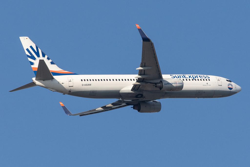 Frankfurt Airport: SunExpress (XQ / SXS) | Operator: SunExpress Deutschland |  Boeing 737-8HC B738 | D-ASXW | MSN 36530