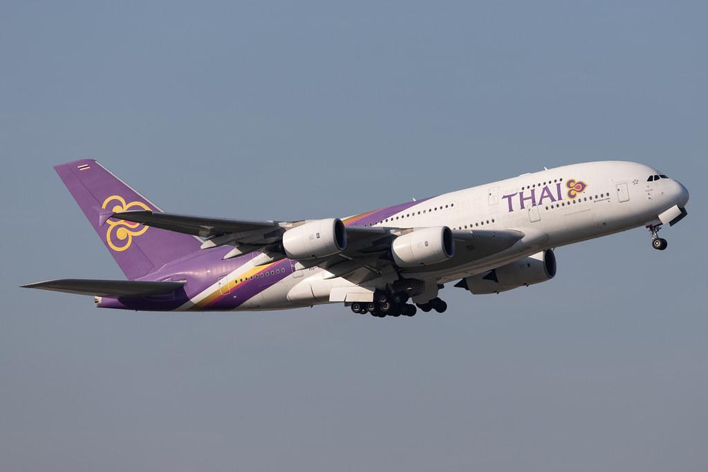 Frankfurt Airport: Thai Airways (TG / THA) |  Airbus A380-841 A388 | HS-TUB | MSN 093