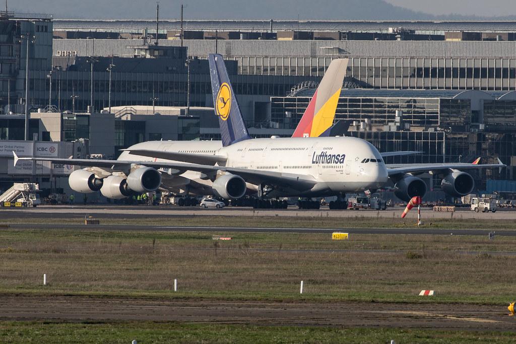 Frankfurt Airport: Lufthansa (LH / DLH) |  Airbus A380-841 A388 | D-AIMF | MSN 066