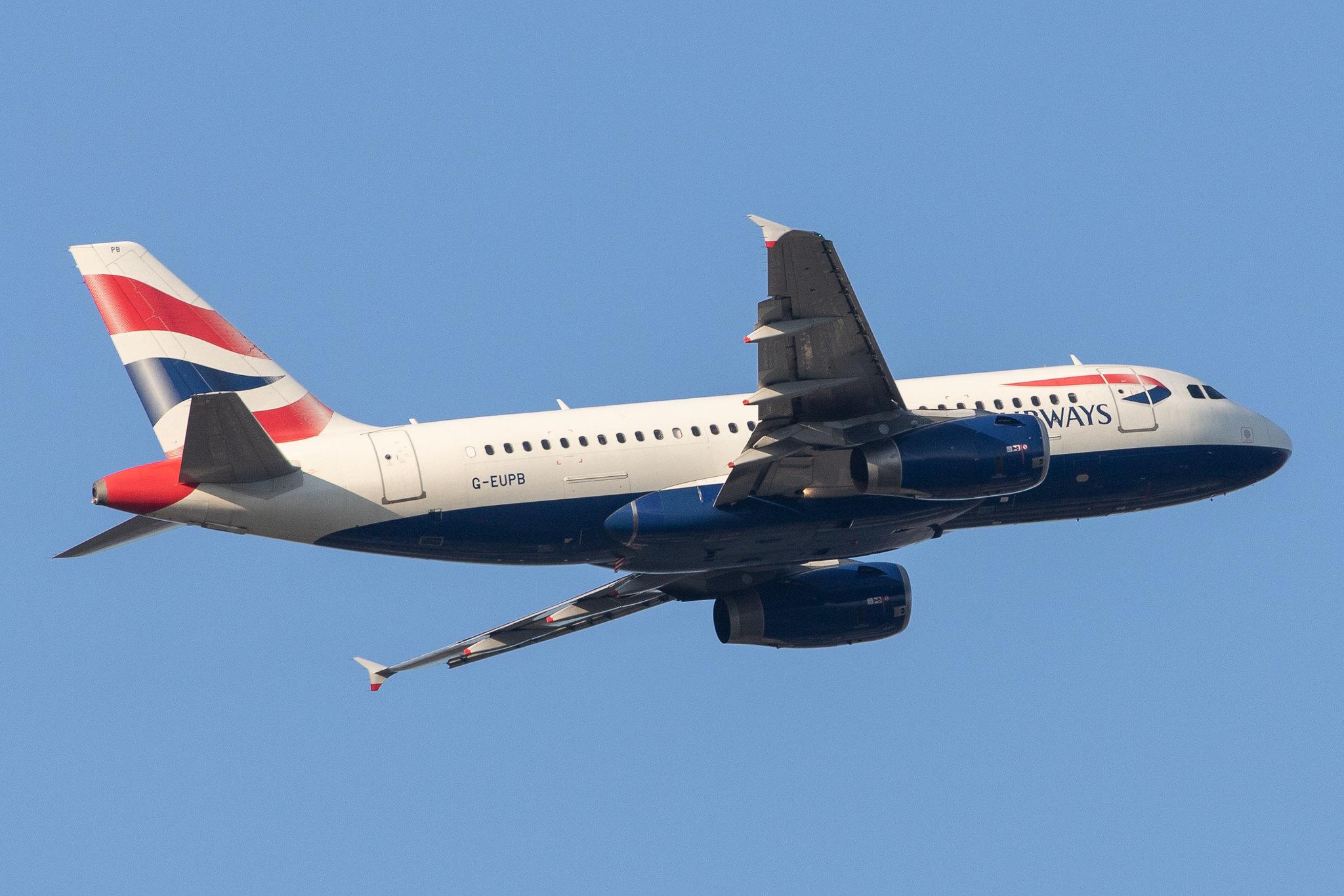 Frankfurt Airport: British Airways (BA / BAW) |  Airbus A319-131 A319 | G-EUPB | MSN 1115