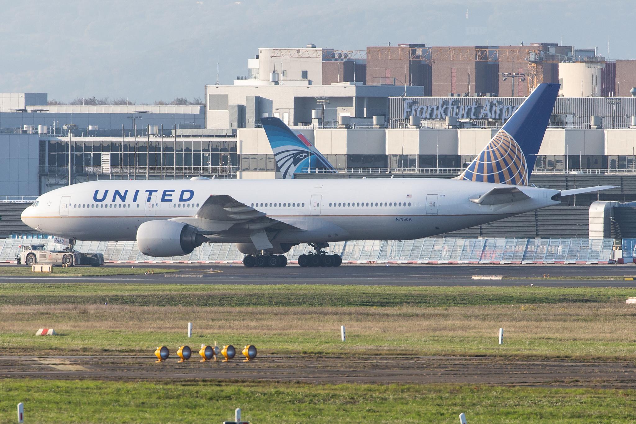 Frankfurt Airport: United Airlines (UA / UAL) |  Boeing 777-222(ER) B772 | N788UA | MSN 26942