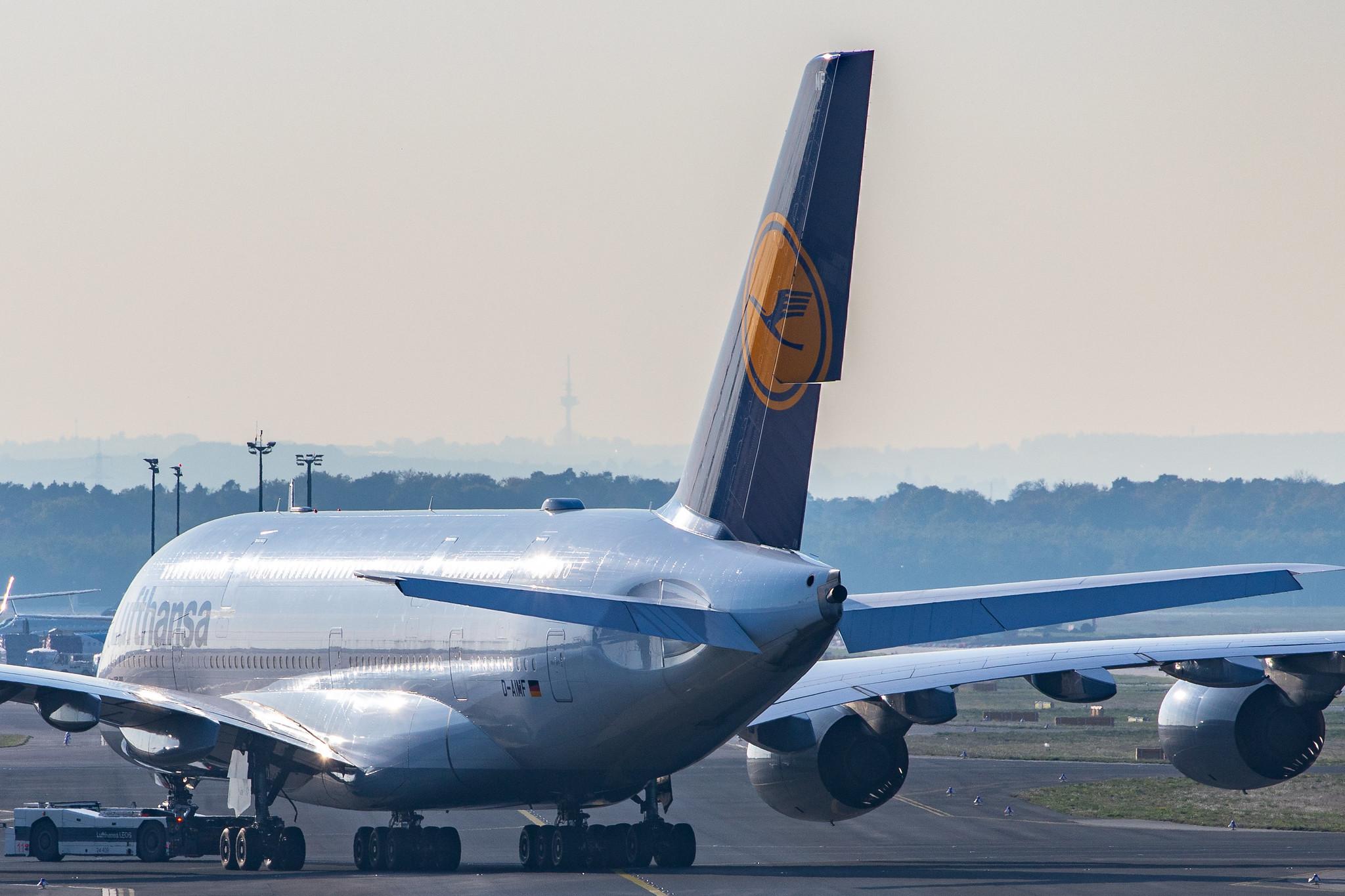 Frankfurt Airport: Lufthansa (LH / DLH) |  Airbus A380-841 A388 | D-AIMF | MSN 066