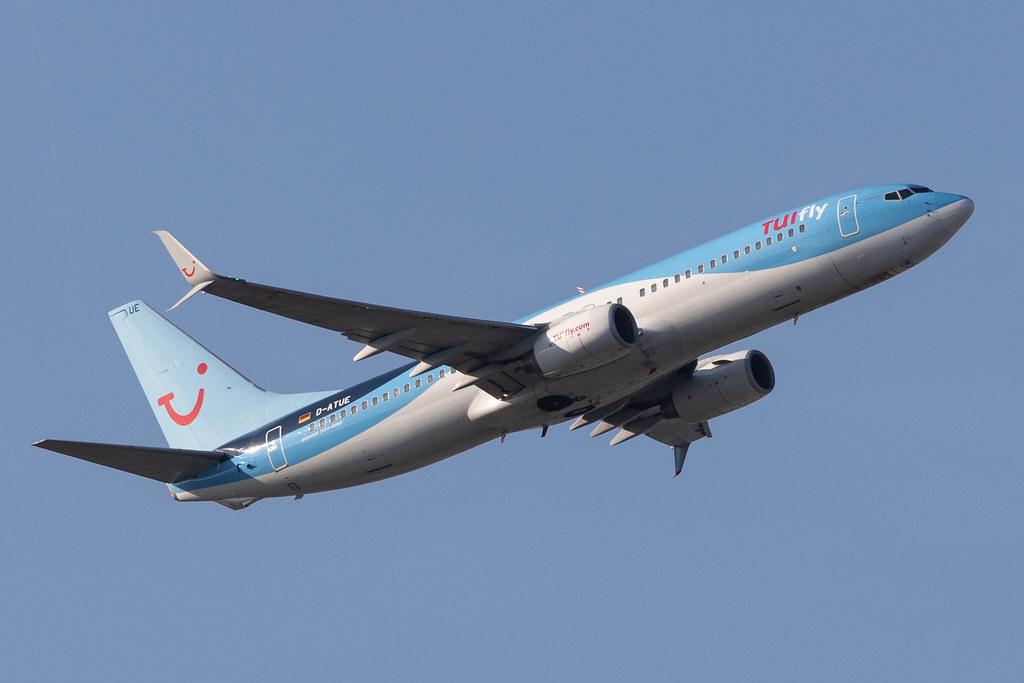 Frankfurt Airport: TUI (X3 / TUI) | Operator: TUI fly |  Boeing 737-8K5 B738 | D-ATUE | MSN 34686