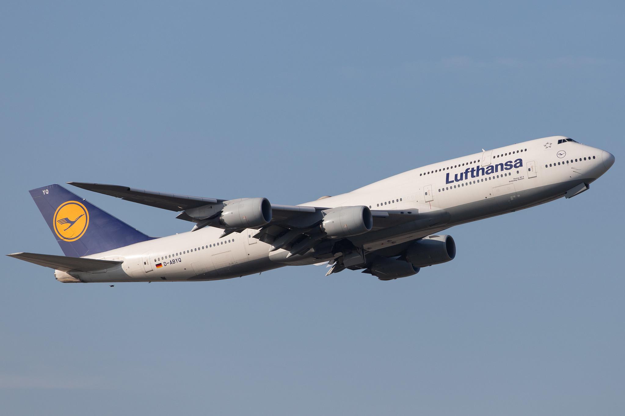 Frankfurt Airport: Lufthansa (LH / DLH) |  Boeing 747-830 B748 | D-ABYQ | MSN 37840