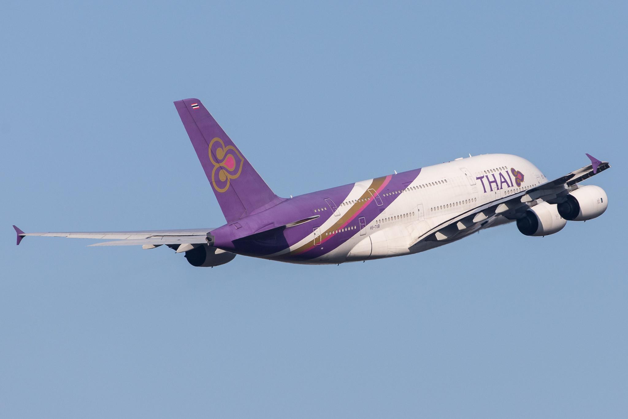 Frankfurt Airport: Thai Airways (TG / THA) |  Airbus A380-841 A388 | HS-TUB | MSN 093