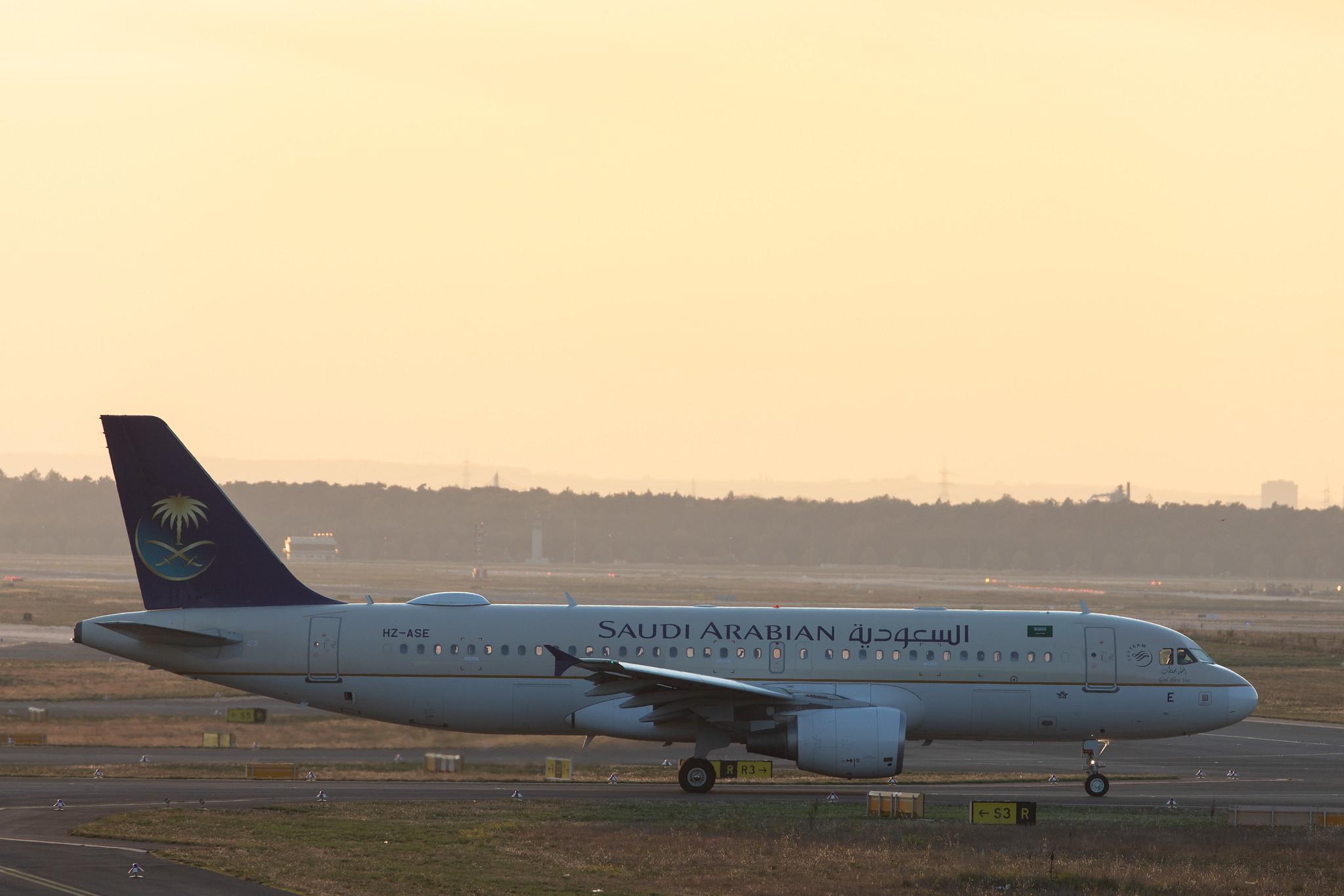 Frankfurt Airport: Saudia (SV / SVA) | Operator: Saudi Arabian Airlines |  Airbus A320-214 A320 | HZ-ASE | MSN 4408