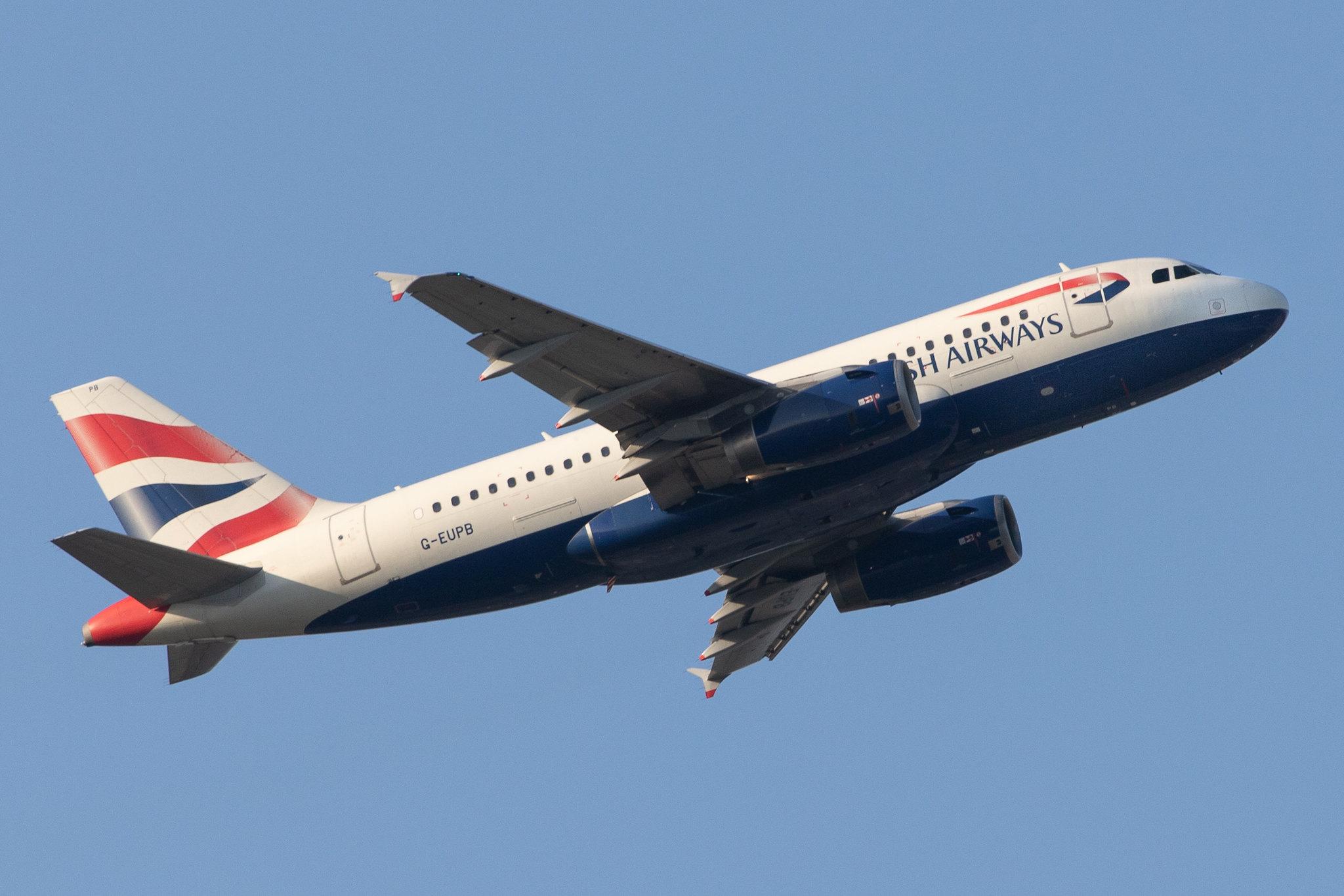 Frankfurt Airport: British Airways (BA / BAW) |  Airbus A319-131 A319 | G-EUPB | MSN 1115