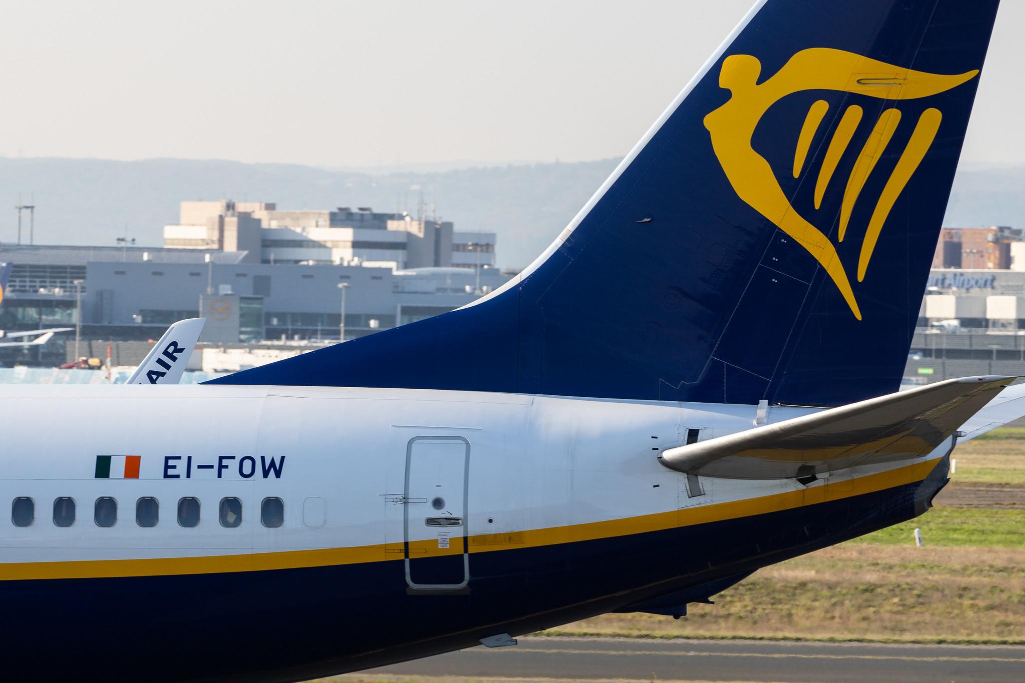 Frankfurt Airport: Ryanair (FR / RYR) |  Boeing 737-8AS B738 | EI-FOW | MSN 44729