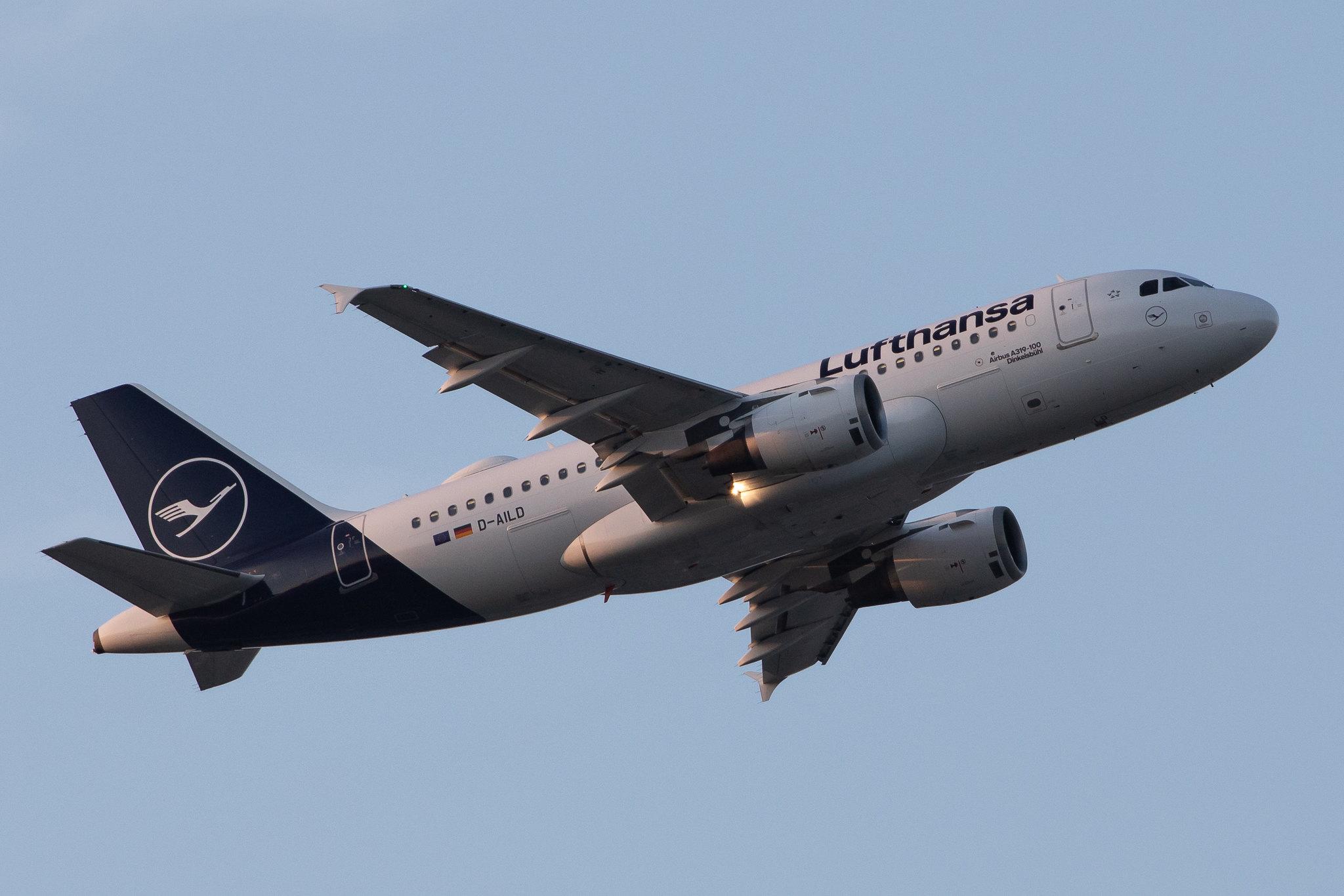 Frankfurt Airport: Lufthansa (LH / DLH) |  Airbus A319-114 A319 | D-AILD | MSN 0623