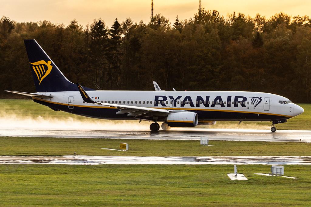 Hamburg Airport: Ryanair (FR / RYR) |  Boeing 737-8AS B738 | EI-FZN | MSN 44786