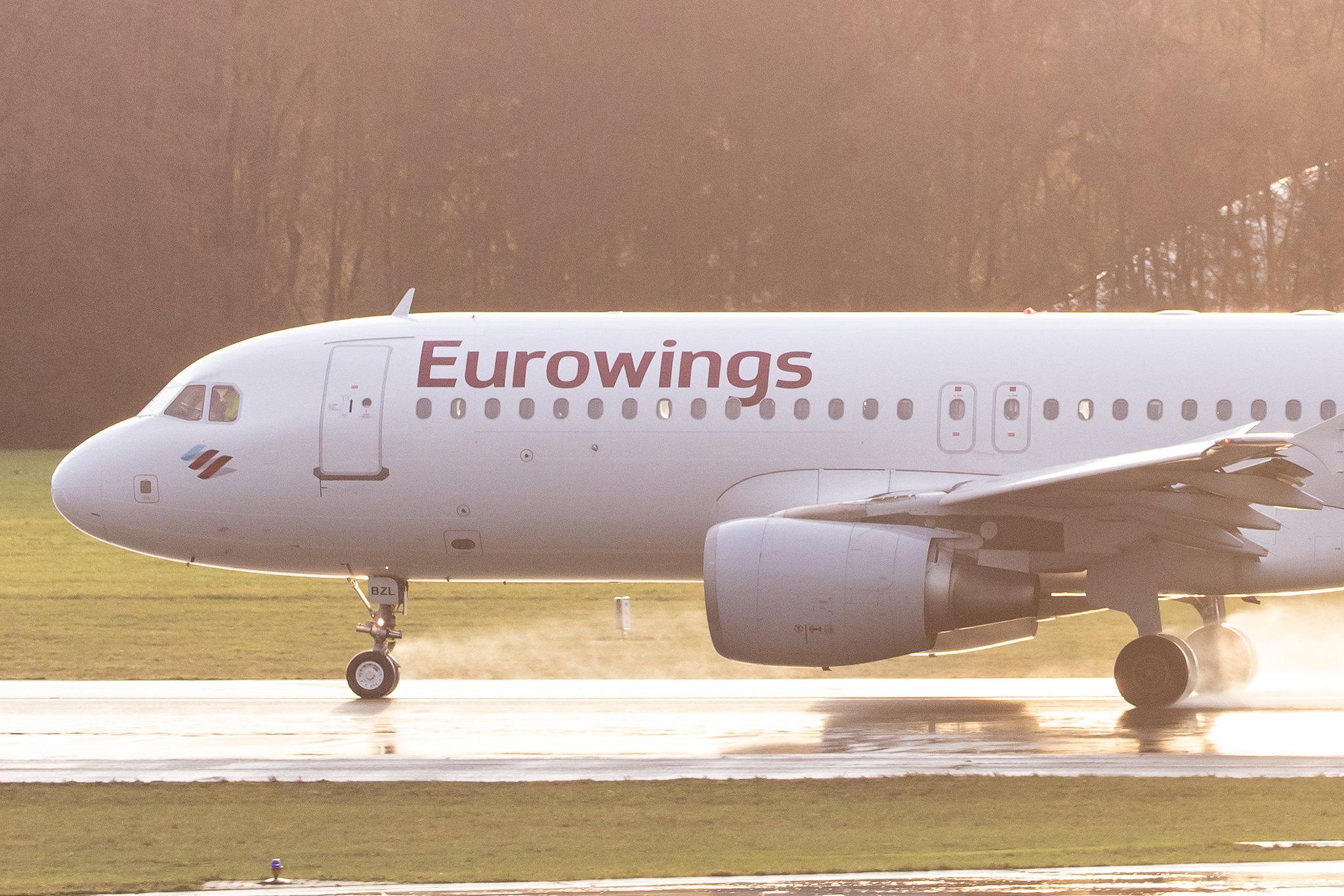 Hamburg Airport: Eurowings (EW / EWG) |  Airbus A320-216 A320 | D-ABZL | MSN 3178