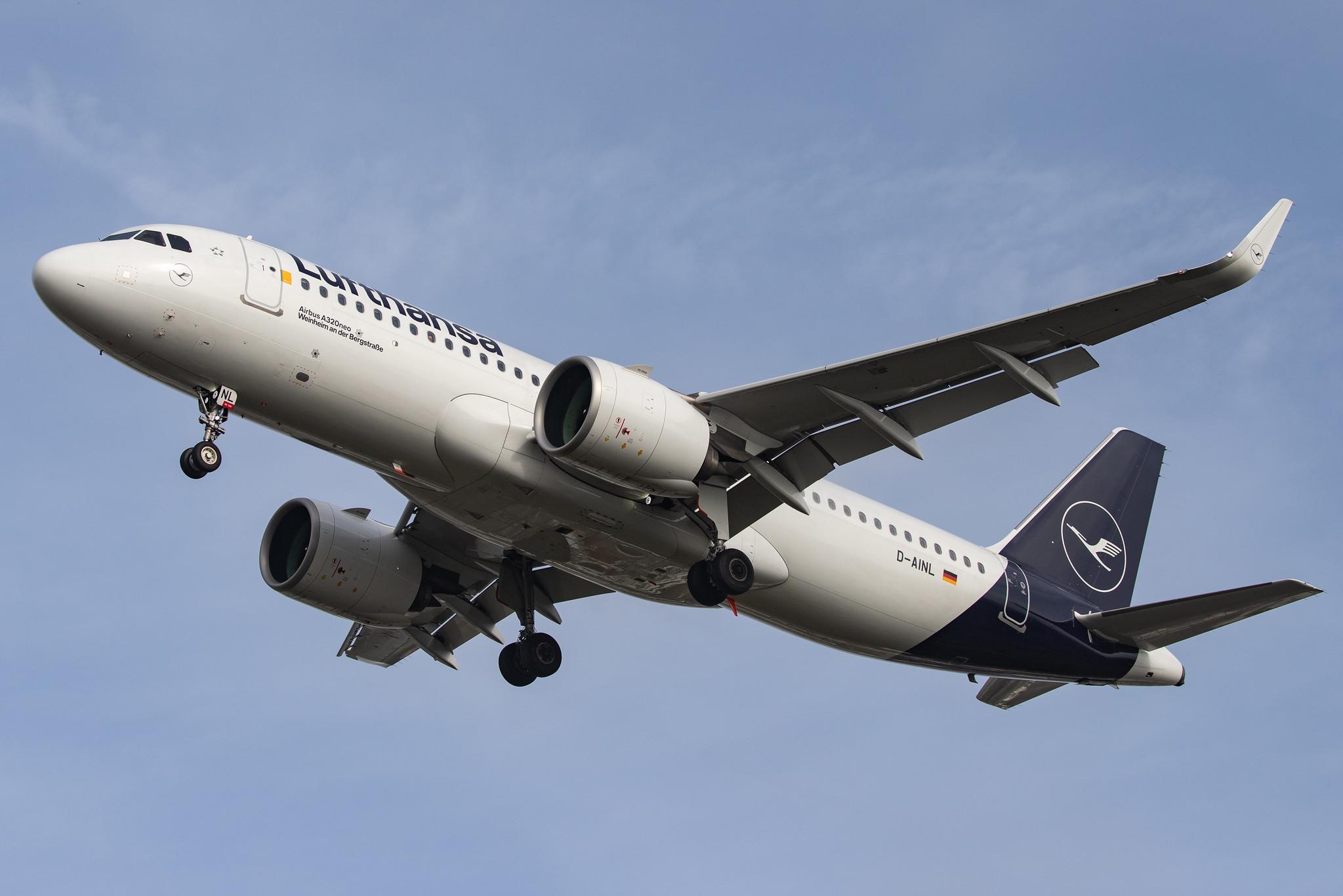 Frankfurt Airport: Lufthansa (LH / DLH) |  Airbus A320-271N A20N | D-AINL | MSN 8383