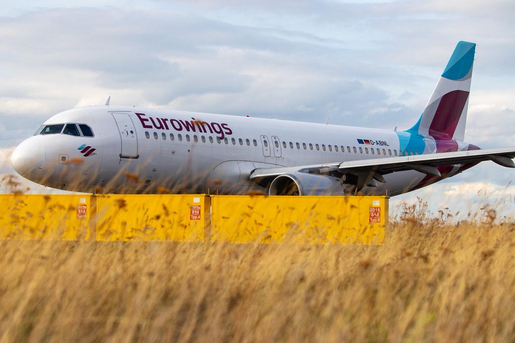 Düsseldorf Airport: Eurowings (EW / EWG) |  Airbus A320-214 A320 | D-ABNL | MSN 1852