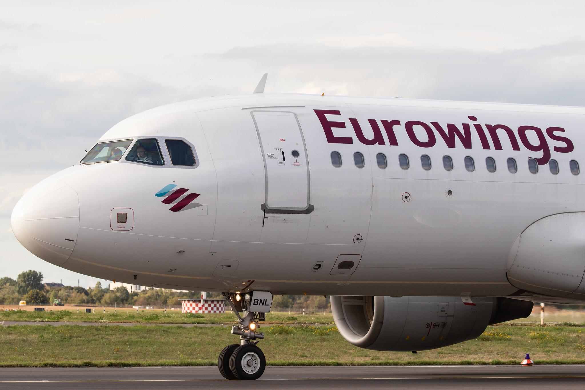 Düsseldorf Airport: Eurowings (EW / EWG) |  Airbus A320-214 A320 | D-ABNL | MSN 1852