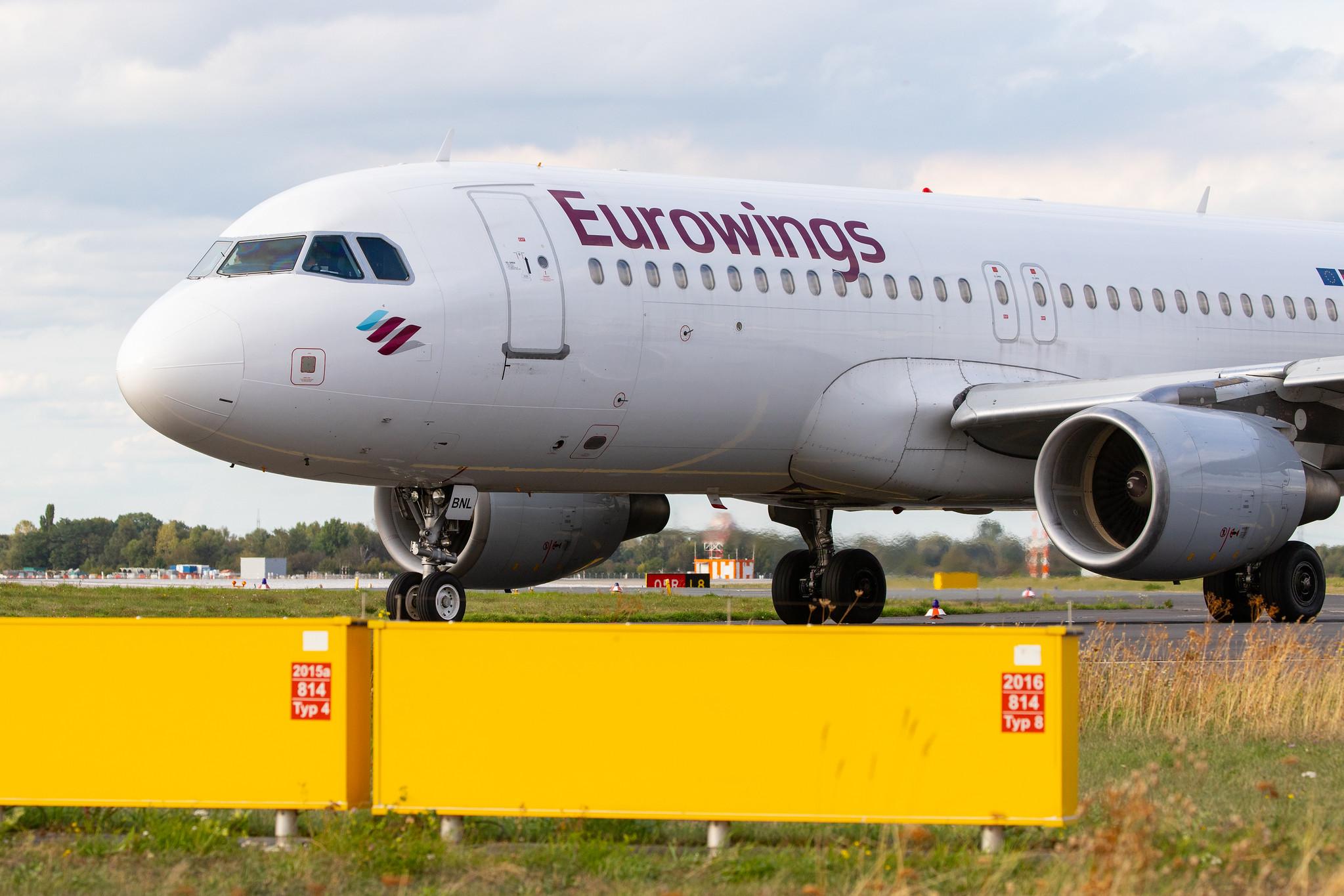 Düsseldorf Airport: Eurowings (EW / EWG) |  Airbus A320-214 A320 | D-ABNL | MSN 1852