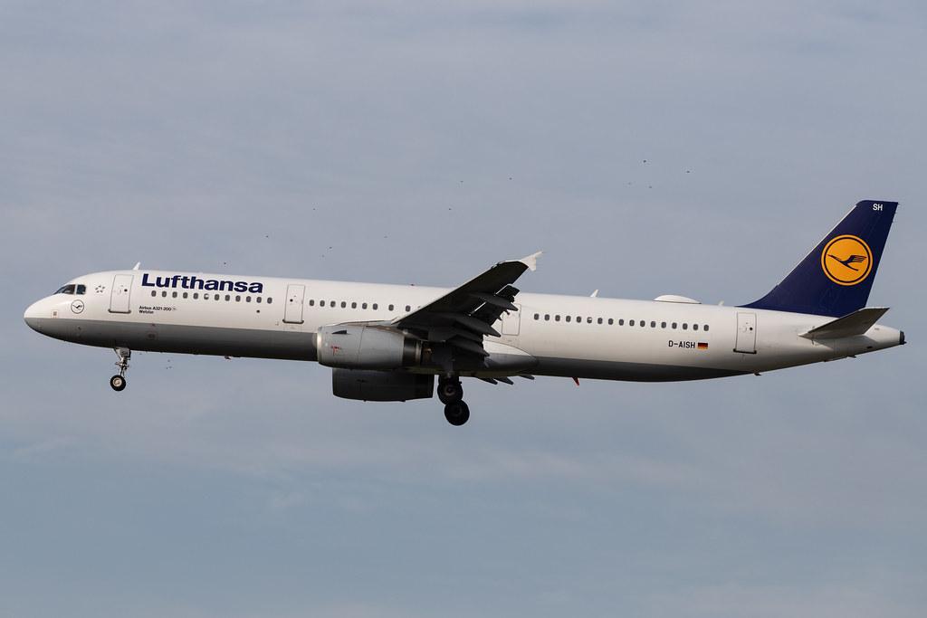 Frankfurt Airport: Lufthansa (LH / DLH) |  Airbus A321-231 A321 | D-AISH | MSN 3265