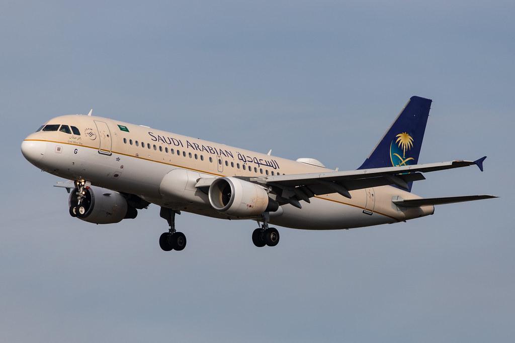 Frankfurt Airport: Saudia (SV / SVA) | Operator: Saudi Arabian Airlines |  Airbus A320-214 A320 | HZ-ASG | MSN 5223