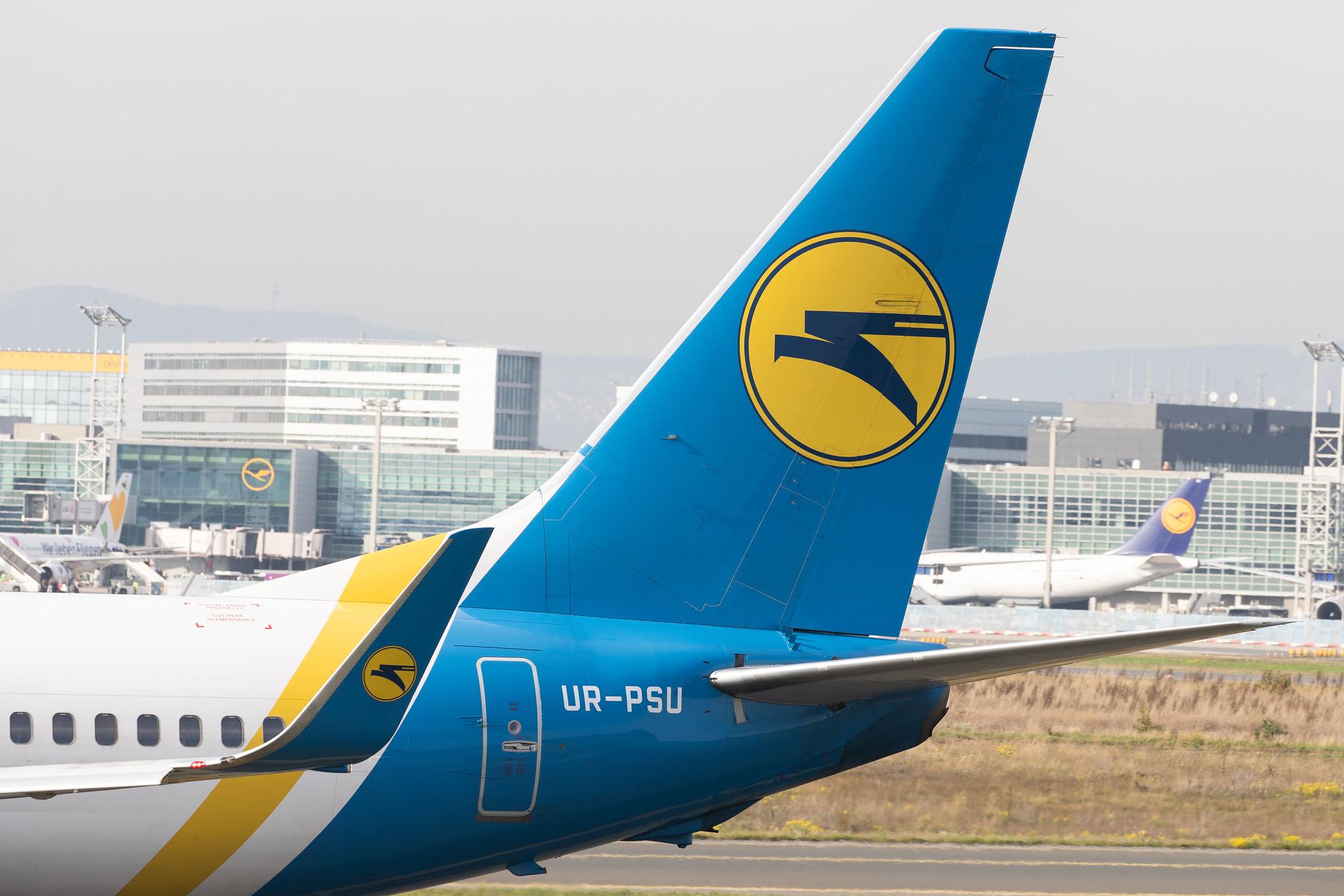 Frankfurt Airport: Ukraine International Airlines (PS / AUI) | Operator: Ukraine Int. Airlines |  Boeing 737-8AS B738 | UR-PSU | MSN 37542